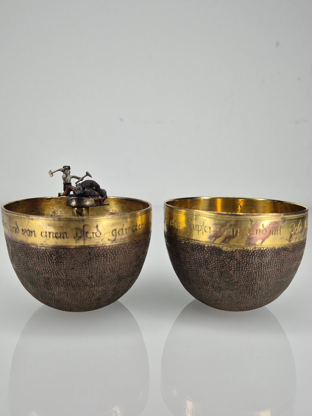 17th Century Herrengrund Double Cup (Doppelkopf)