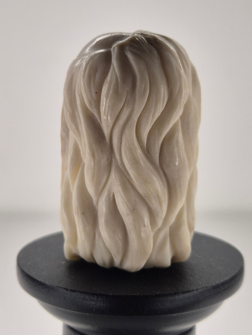 19th Century Memento Mori Janus Head Carved Bone Skull